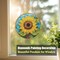DIY Hanging Diamond Art Painting Sunflower Kit for Adults, Acrylic Diamonds Painting Pendant Ornament Board Kit